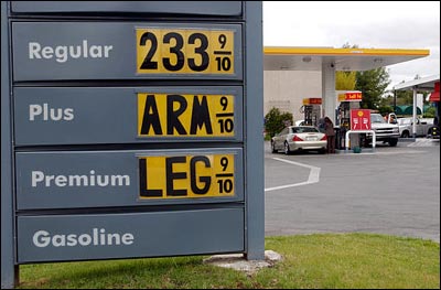 damn gas prices just keep going up!