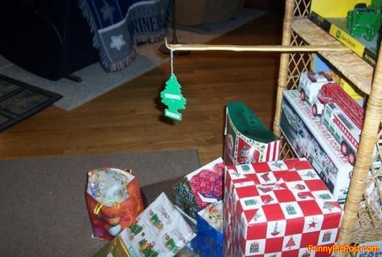 Redneck Christmas Tree