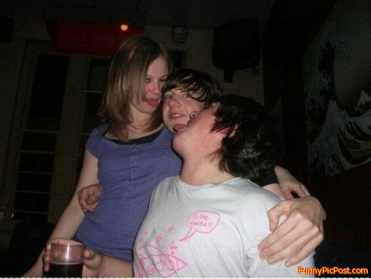 Her  thumb  looks  like  her  wee  wee .