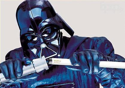 Darth  Vader  drives  a  Ford  Galaxy .