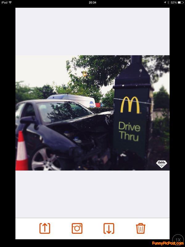 It did try and drive through