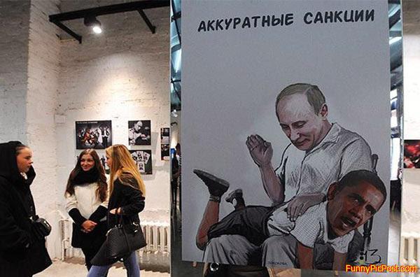 From  Russia  with  laughter .