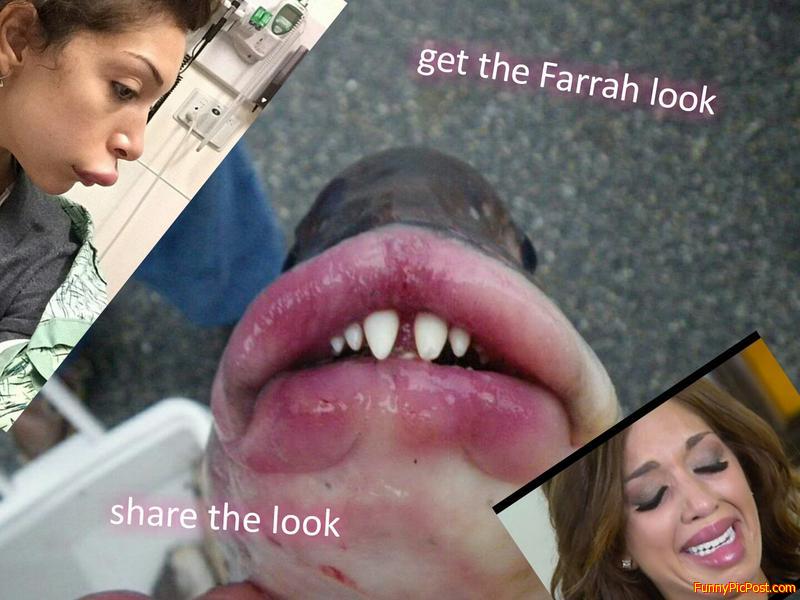 The farrah look