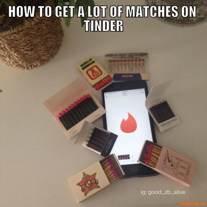 How to get a lot of matches on tinder