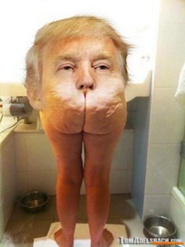 Americans have elected a Douche who doesn't know his head from his ass!