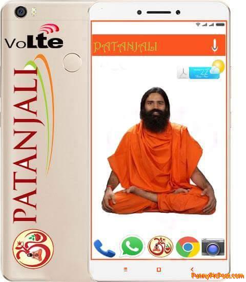 prank patnjali phone