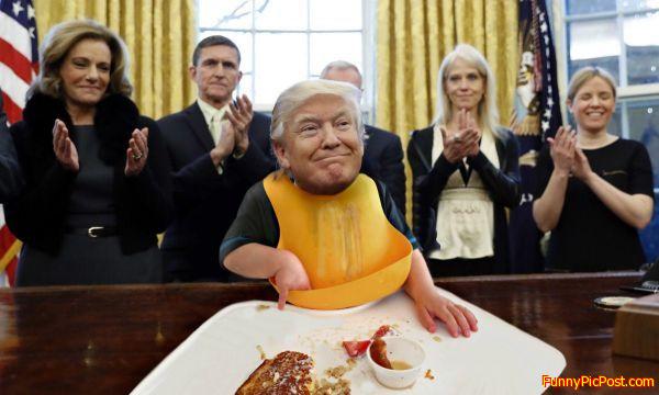Little Trumpy's Dinner